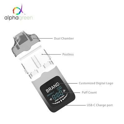 1+1ml Rechargeable Disposable Vape best